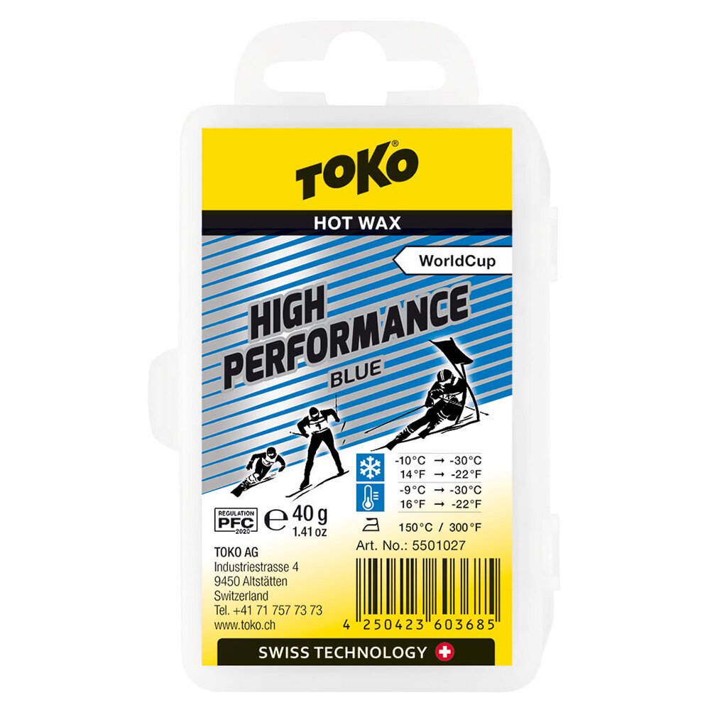 Toko HIGH PERFORMANCE Blue 40g - Powderforce.com Boardshop 